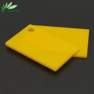 Yellow Color 235 Perspex 2mm Plexiglass Cast Acrylic Sheet