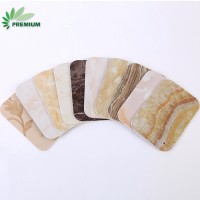 Imitation Wood Grain PVC Sheet For Kitchen Decoration Board